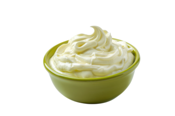 Coconut Curry Cream Dip Delightfully Served on transparent background