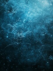 Obraz premium Abstract Blue Ice Texture Winter Background