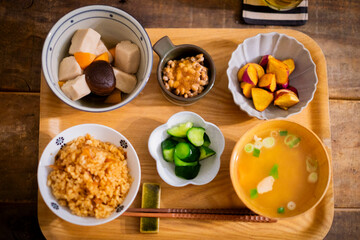和食_家庭料理_俯瞰