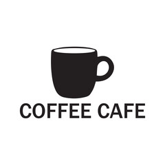 Coffee Cafe Vector Logo Design Icon Graphic