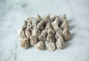 dried fig fruit on the table