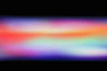 Naklejka premium vibrant abstract gradient with bold color flows creates mesmerizing visual experience, blending hues of red, blue, and purple seamlessly