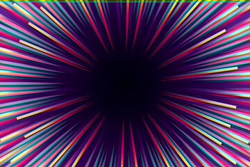 abstract colorful rays background