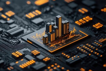 Economic growth and inflation trends monetary policy infographic