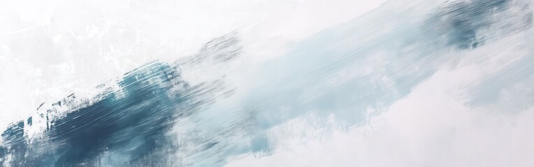 Soft white canvas with a bold pencil creating striking blue strokes during a creative session in an art studio