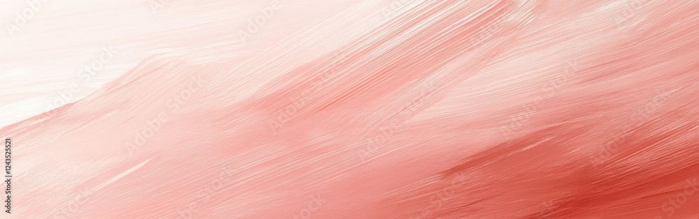 Poster muted coral background featuring soft pencil strokes creating a calming and understated atmosphere f