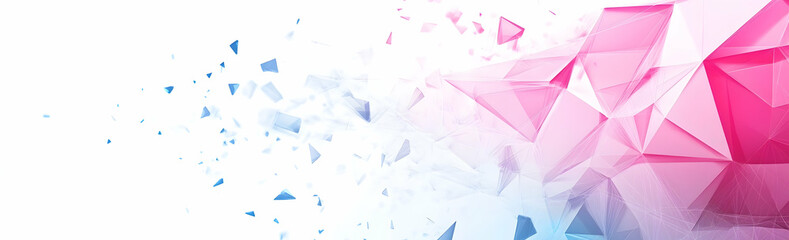 Obraz premium Abstract background vector presentation with polygonal shapes and connections