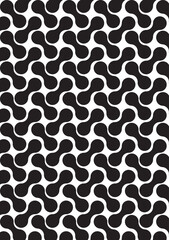 Geometric black texture background