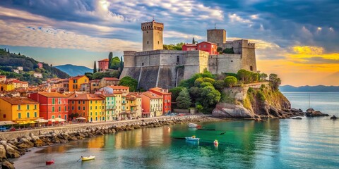 Lerici Castle, Liguria, Italy: Historic Fortress on the Italian Riviera