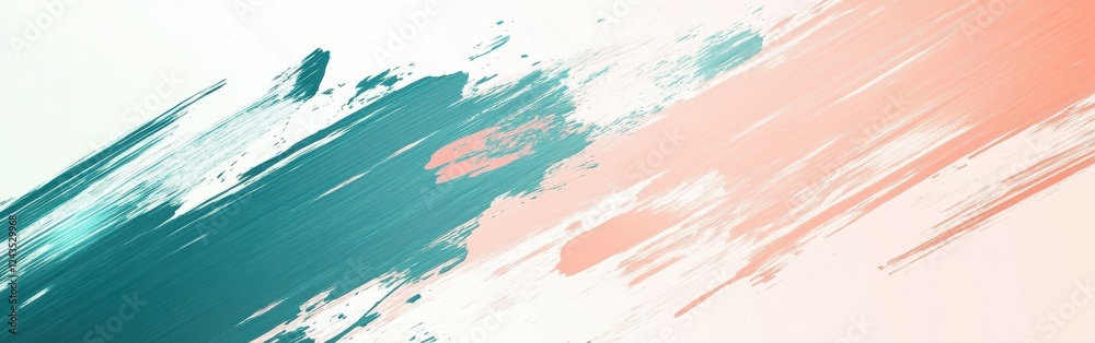 Poster Gradual transition of minimalistic pencil strokes creates a serene gradient effect with uneven texture