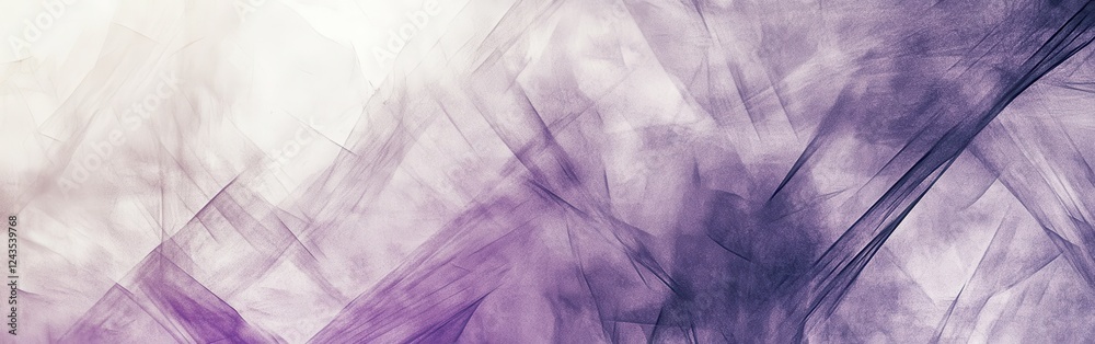 Leinwandbilder abstract pencil strokes in vibrant purple and gray create a dynamic background full of texture and d