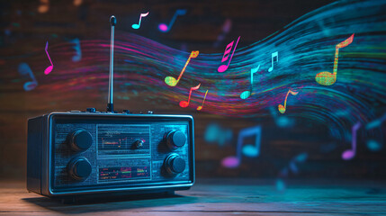 Playful Animated Antenna and Abstract Patterns Illuminate World Radio Day Celebration