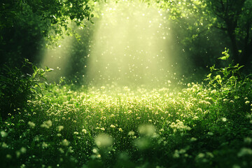 Nature spring time theme background