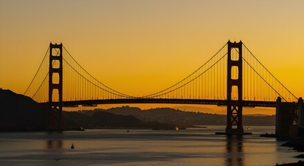 "Golden Twilight Over the Bosphorus: Istanbul’s Iconic Bridge and Skyline"