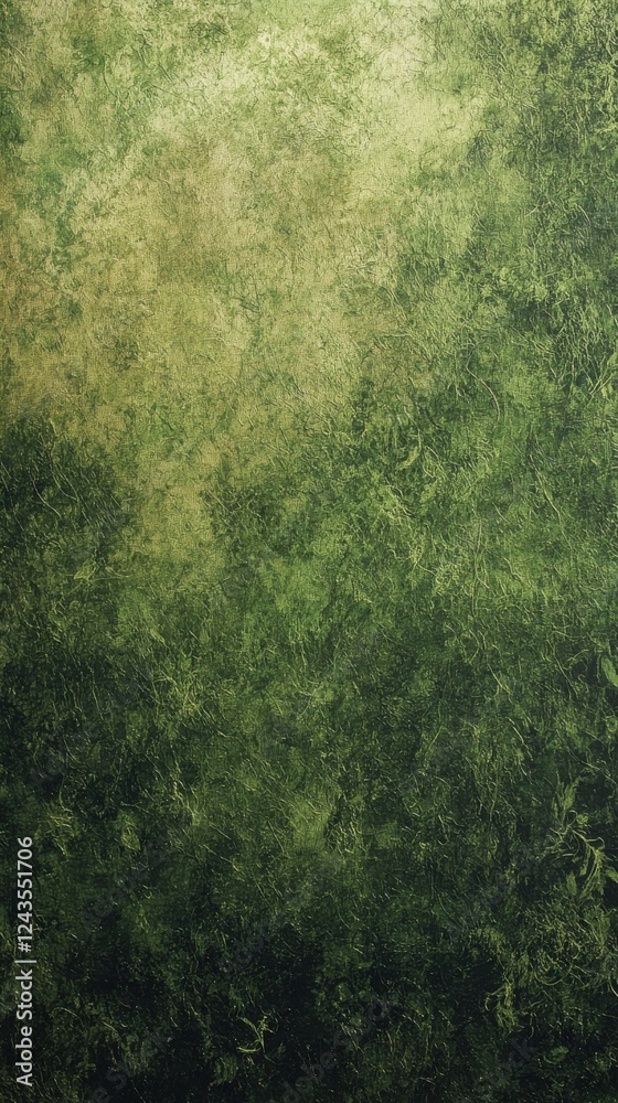 Aufkleber Textured forest green background with subtle hints of light and shadow for artistic projects and designs