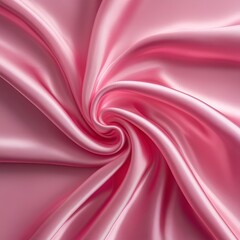 Obraz premium The background features a smooth, matte pink silk texture, showcasing a vibrant, rich hue with a subtle sheen, evoking luxury and elegance, with a high level of detail.
