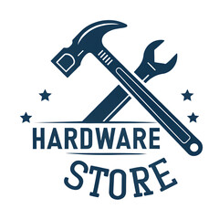 Vector illustration of a wrench and tools for construction and repair