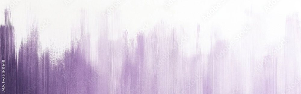 Poster Soft pastel lavender gradient strokes create a serene background for artistic expression and creativity