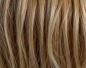 Fototapeta premium Sand grains in bold, vibrant colors, Hair color shades