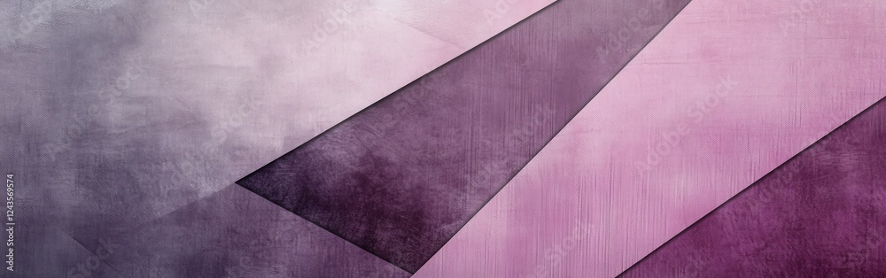 Aufkleber muted lavender strokes create a serene atmosphere in abstract geometric formation