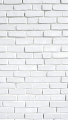 Fototapeta premium White brick wall background, cinematic. with white shades