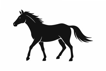 horse  silhouette vector
