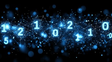 Futuristic abstract network background with fluid lines, glowing connections, and smooth transitions, reflecting the modern digital world, data networks, and virtual systems.