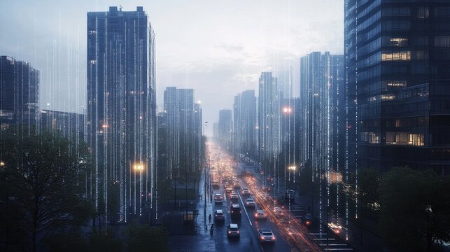 Smart sensor network improves traffic monitoring in bustling urban environment