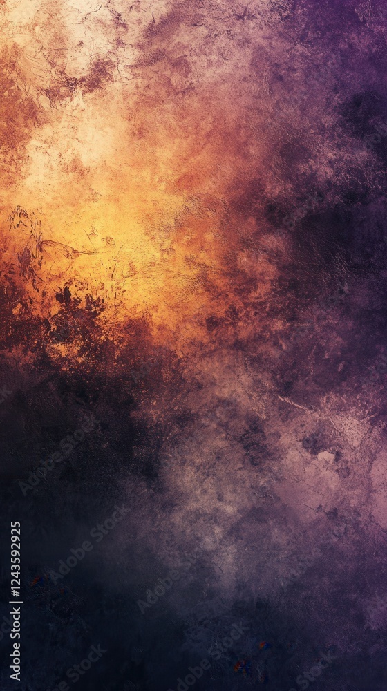 Poster gritty metal texture showcasing shades of charcoal with hints of color variations and organic patter