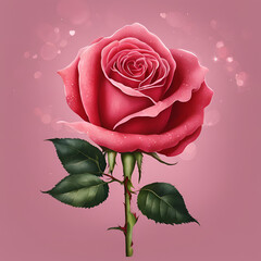 pink rose