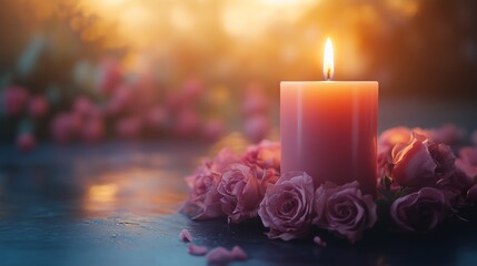 Roses and Candlelights