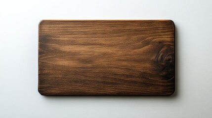 Rich Brown Wooden Cutting Board: A Simple Kitchen Essential