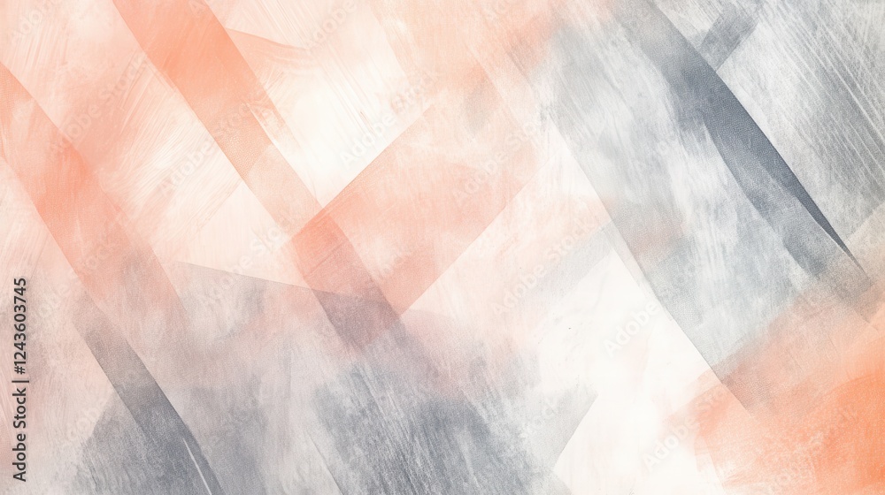 Poster Soft pencil strokes create a subtle background with delicate textures and gentle hues for artistic expression