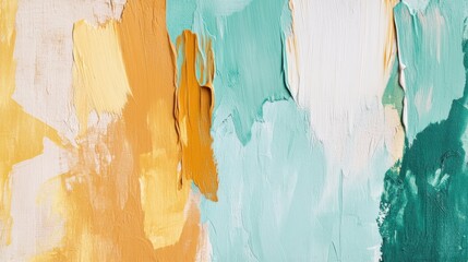 Creative exploration of smooth pencil strokes and torn patches in pastel colors on a textured canvas
