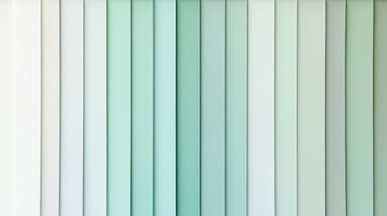Soft pastel mint gradient creates soothing atmosphere in an abstract design