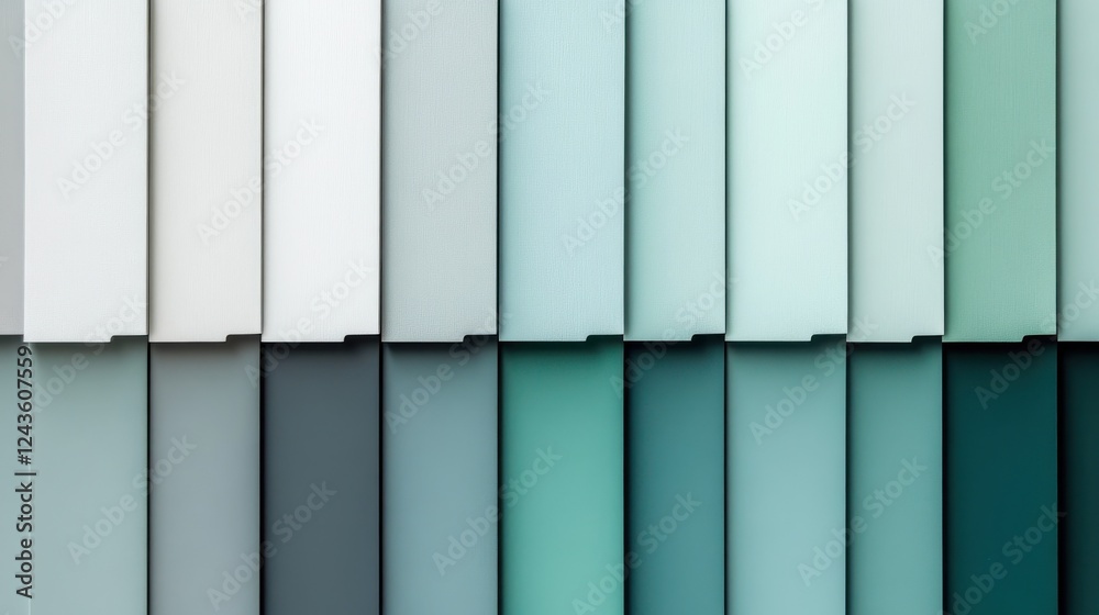 Poster gradient fill transitions from light to dark shades showcasing a minimalist design aesthetic in a mo