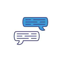 In-Game Chat icon vector stock illustration