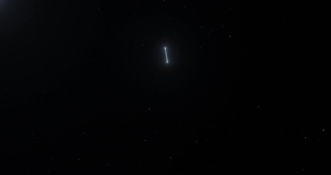 Mensa constellation in the outer space
