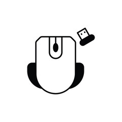 Mouse  icon vector stock illustration