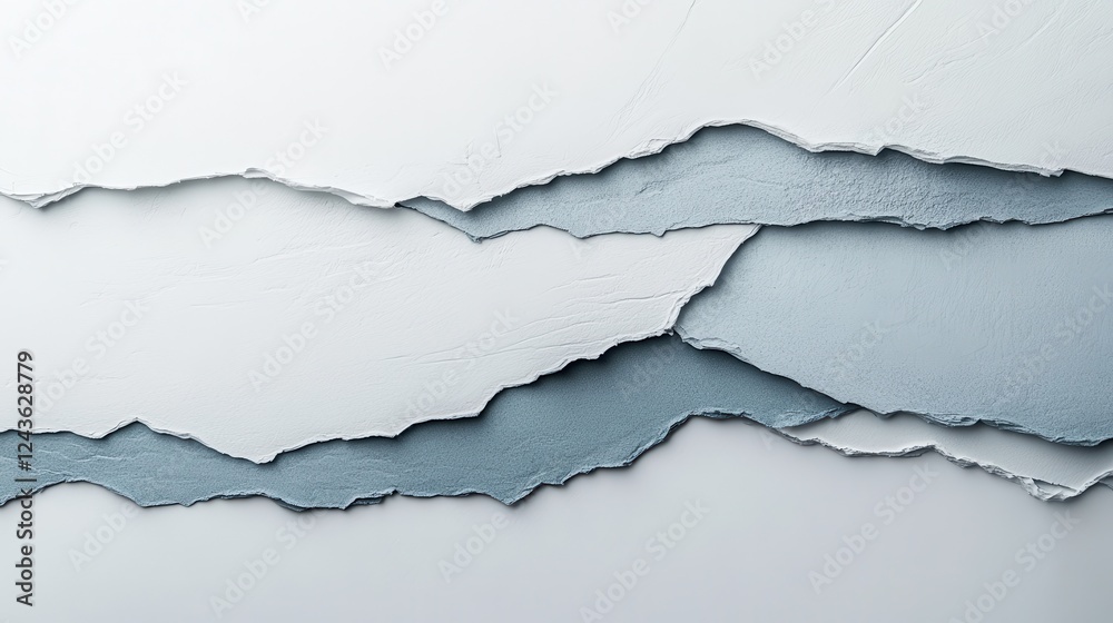Poster Elegant pencil strokes create a soft torn backdrop in a minimalist design for artistic projects and decor