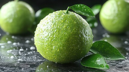 bergamot isolated on transparent background