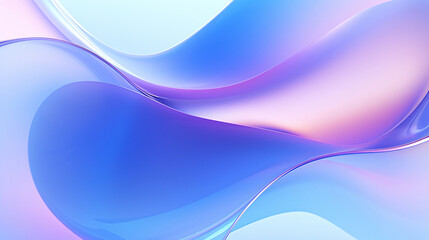 Obraz premium High-Quality Minimal Abstract Gradient Backgrounds – Essential for Modern Design. curving shapes in a gradient of pastel colors.