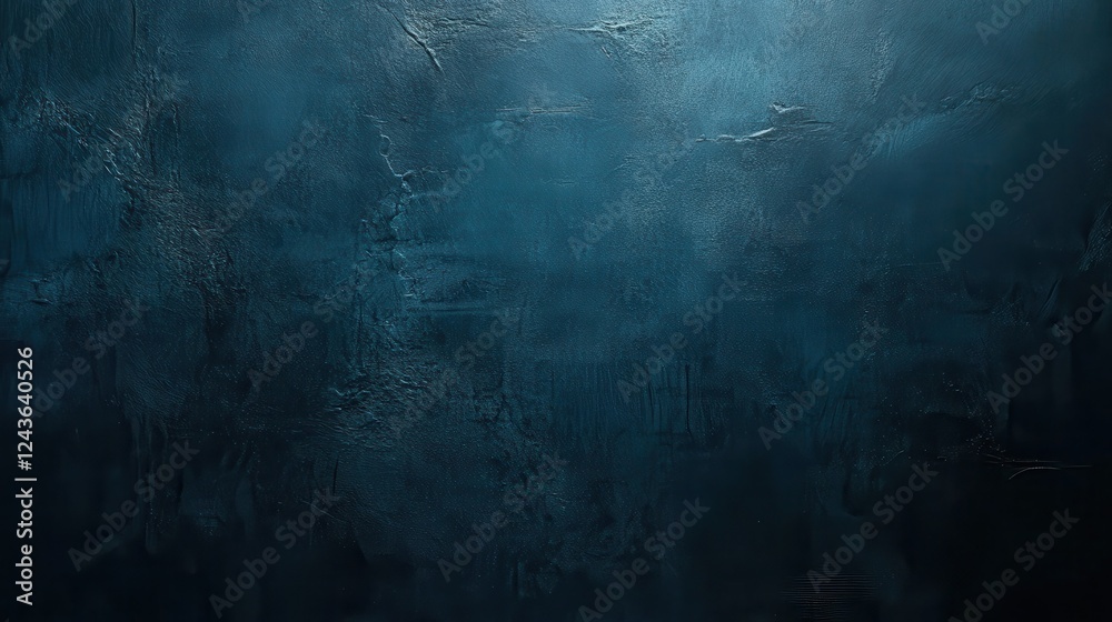 Leinwandbilder dark steel blue textured background creating a calming and serene atmosphere for various design appl
