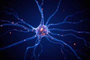 digital representation of neural network or brain activity