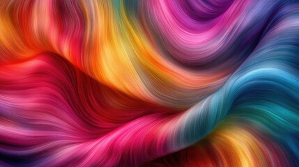 Smooth, flowing waves of color blending seamlessly