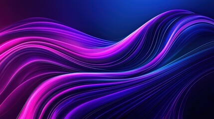 Obraz premium Vibrant Abstract Waves for Presentations