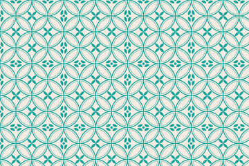Islamic Moroccan Seamless Pattern Geometric Artwork Vector