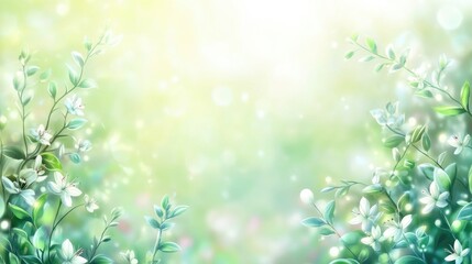 Fototapeta premium spring wild flower field background