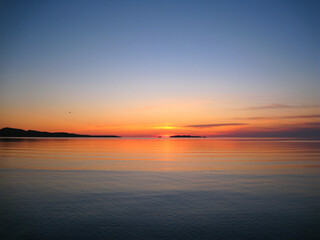 Naklejka premium 北海道 礼文島の風景(トド島,スコトン岬)