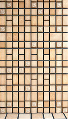 tiles mosaic wall high resolution real photo or brick seamless and texture interior background, clipart style. with white shades